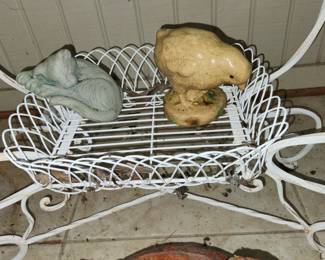 Planters, plants & yard art
