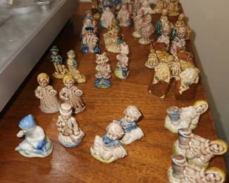 Wade Red Rose Tea Whimsies.  Fairy tale figurines