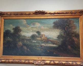 oil on canvas by Georges Patin