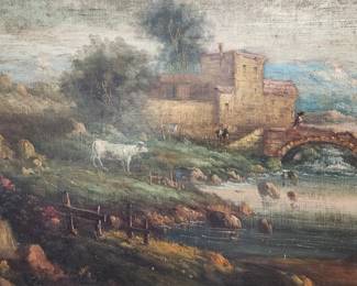 oil on canvas by Georges Patin