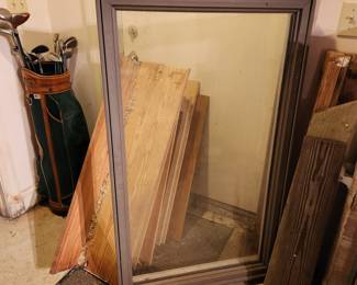 older used Pella metal framed, wind-out  window. 1 of these