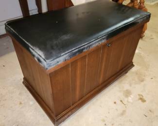 vintage chest with divider