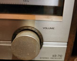 vintage stereo equipment by Yamaha, Harman Kardon, Kenwood & SAE (equalizer)
pair of incredible, MCD floor speakers by Magneplanar, model MG-1