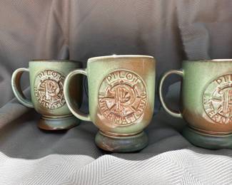 Vintage Frankoma Pilot International coffee cup.