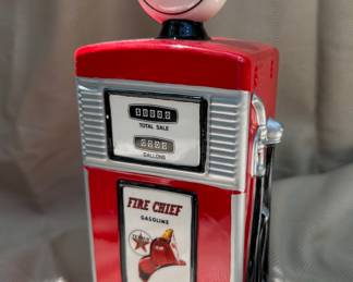 Vintage Enesco Texaco Fire Chief piggy bank.