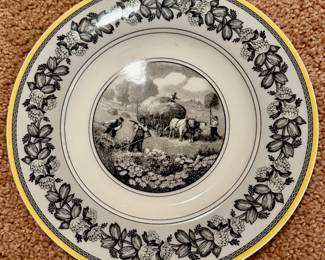 Villeroy & Boch Audun Ferme dinner plate.  Only one available.