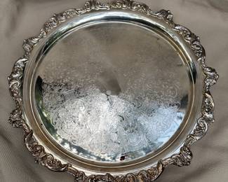Royal English by Wallace silver plated platter.