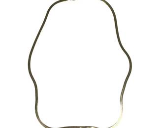 14kt Yellow Gold Herringbone Chain 2pt8 Grams