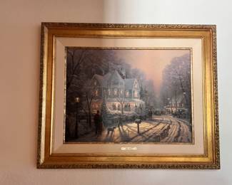A Holiday Gathering by Thomas Kinkade