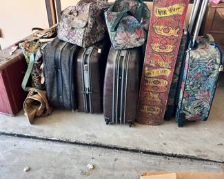 Vintage luggage