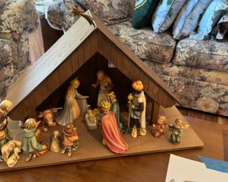 Hummel Nativity Scene est. date 1950's
