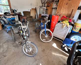 Three wheel bikes