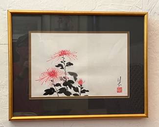 LOVELY WOOD BLOCK PRINT