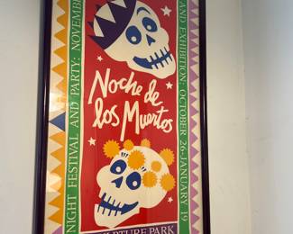 FRAMED POSTER FOR LAUMEIRE SCULPTURE PARK