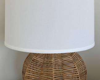 Wicker Lamp