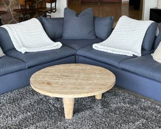 Sectional Sofa, Coffee Table, Area Rug