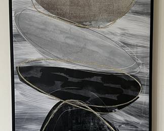 Art Canvas Framed "Stagger" Nikki Chu