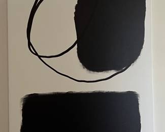 Art Black & White Canvas "Amish Couture"