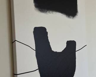 Art Black & White Canvas "Amish Couture"