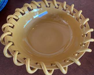 Variety of serving dishes available