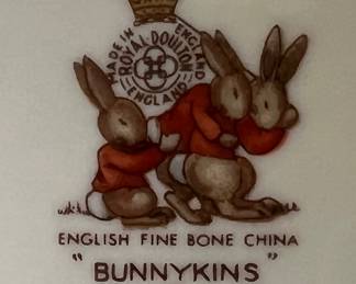 Bunnykins English Bone China Child's 3-pc Set 