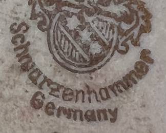 Schwarzenhammer Germany Shell Shaped Dish 