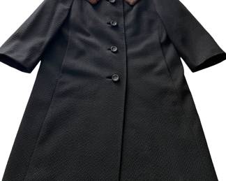 Rothmoor Coat w Fur Collar 1950's 