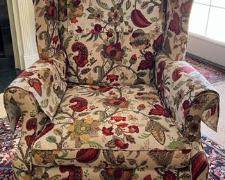 Wingback Chair Distinctive Furniture by Young's Inc High Point NC 