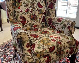 Wingback Chair Distinctive Furniture by Young's Inc High Point NC 