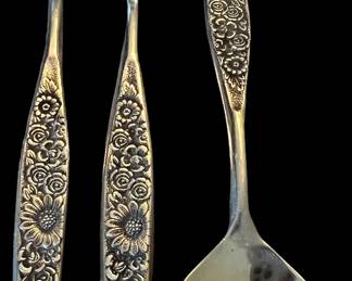 Vintage Jardinera Daisy Pattern Interpur Stainless Japan