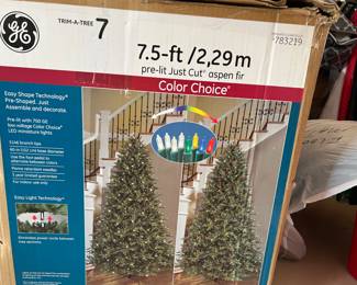 Aspen Fir, 7.5 Ft. Christmas Tree, Used once