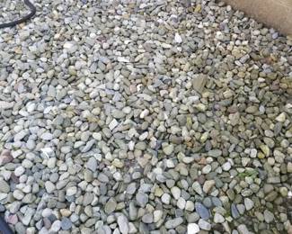 Stones sold by the 5 gallon bucket