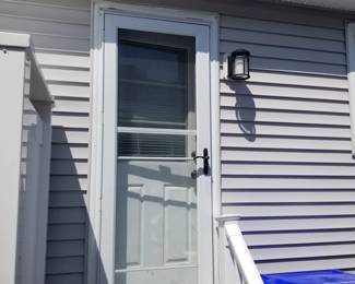 Entry door & newer storm doors