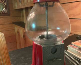 . . . vintage gumball machine