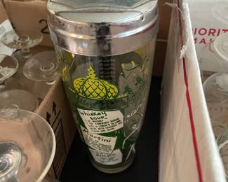 . . . vintage mixing glass