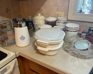 . . . Corning Ware coffee pot