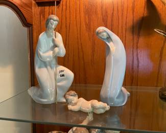 . . . Lladro nativity set