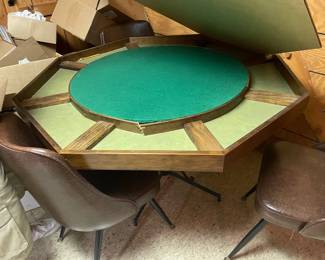 . . . poker table