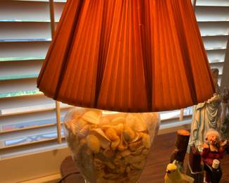 . . . shell lamp