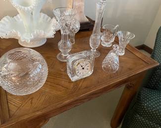 . . . Wateford crystal -- lots