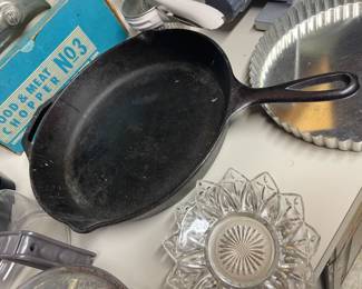 . . . cast iron pan