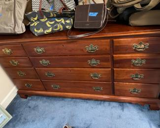 Beautiful dresser. Has a mirror if wanted with it. 