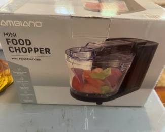 Food chopper, new