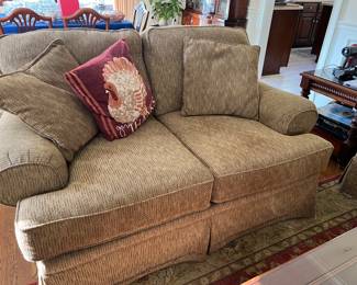 Matching loveseat and sofa