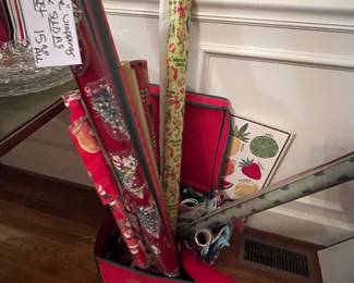 Gift wrap lot