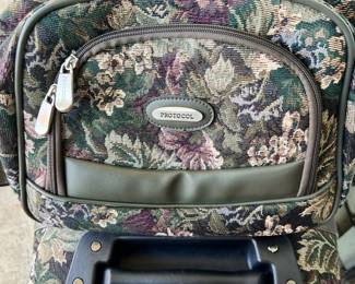 Protocol Floral Luggage