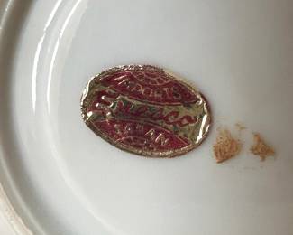  Enesco Fruit Pattern Cup & Saucer 