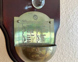 Weather Glass 1620 Barometer