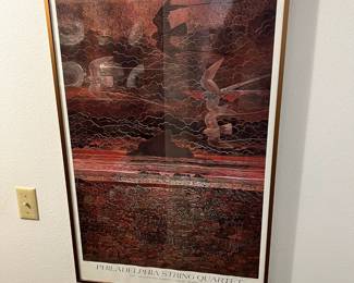 Alfredo Arreguin Signed Philadelphia String Quartet Print