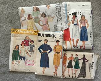 Assortment of Sewing Patterns

